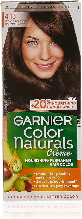 Garnier Color Naturals 4.15 Brownie Chocolate Hair color, 112 ml